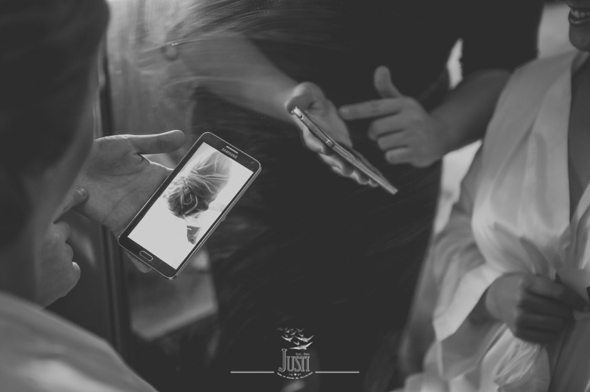 fotografia boda preparativos novia en casa