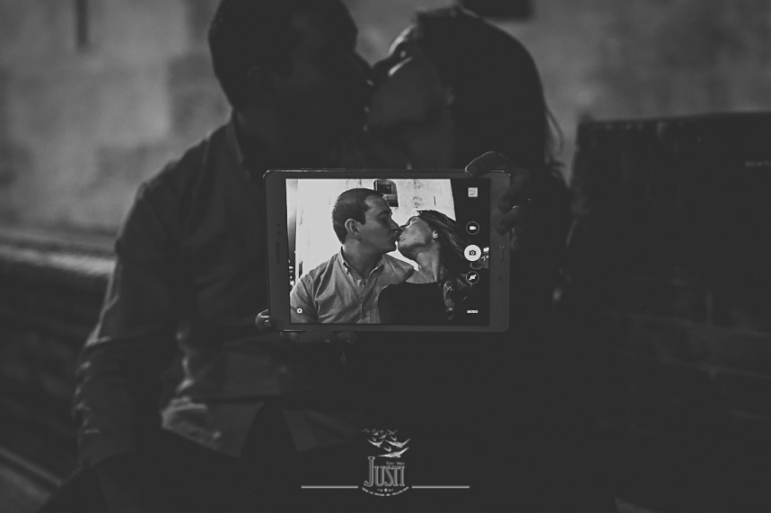 preboda foto con tablet