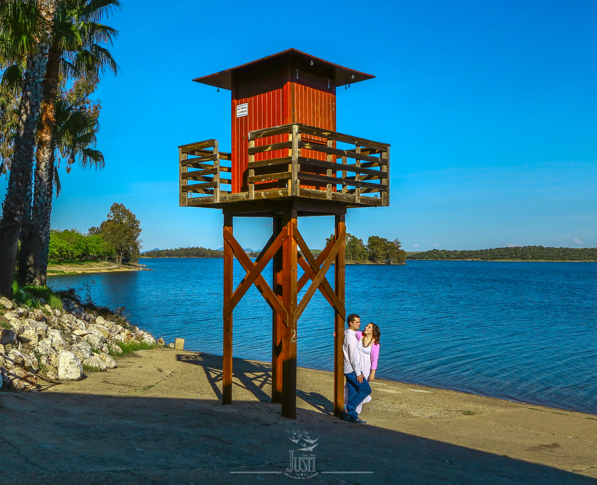 preboda en playa de orellana badajoz foto video justi extremadura fotografos