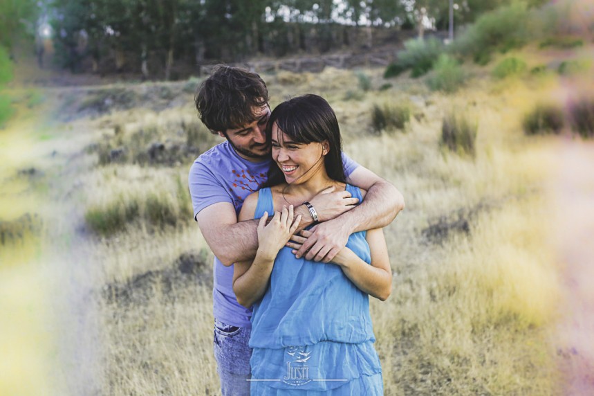 Luz y Kamylo - preboda en orellana la vieja con perro-16