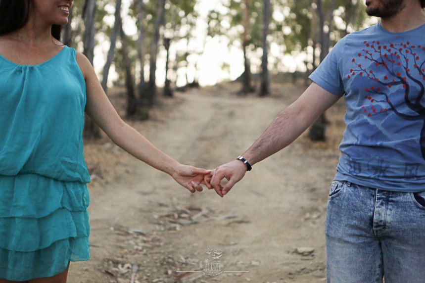 Luz y Kamylo - preboda en orellana la vieja con perro-21