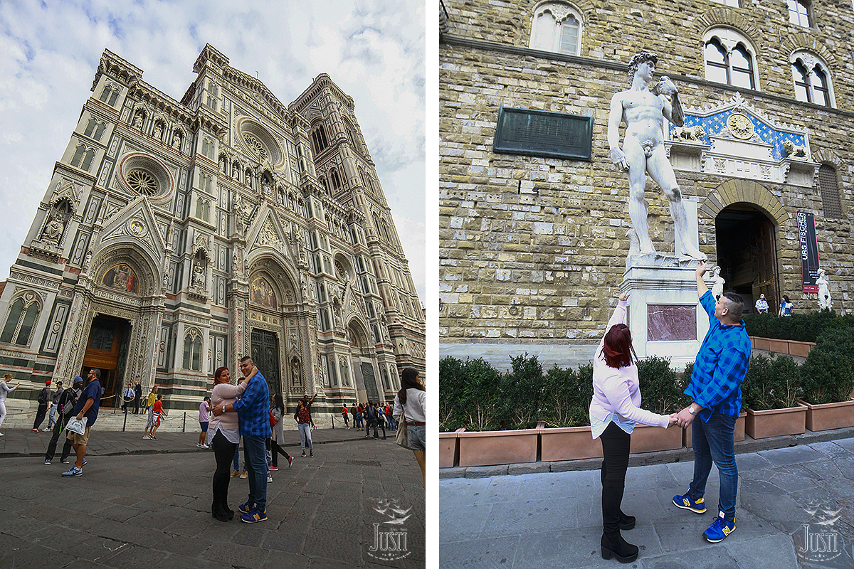 David de Miguel Angel y Catedral de Florencia